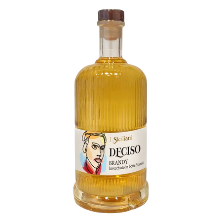 Brandy 5 anni – Deciso 500 ml Distilleria F.lli Russo