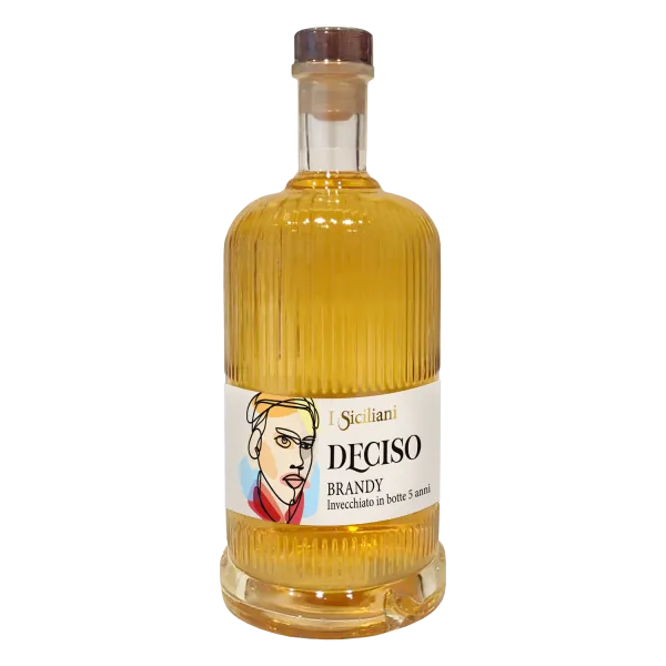 Brandy 5 anni – Deciso 500 ml Distilleria F.lli Russo