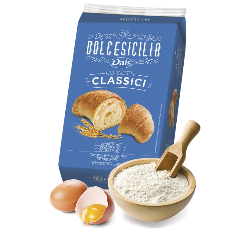 Cornetti CLASSICI non farciti da 198gr Dais - Prodotti & Sapori di Sicilia ~ I migliori prodotti tipici siciliani