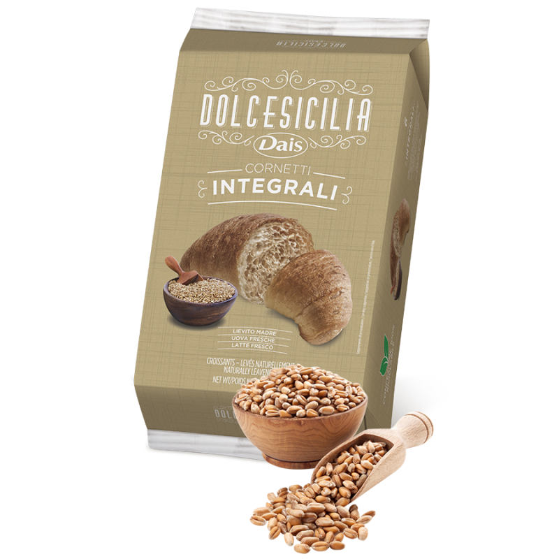 Cornetti INTEGRALI VUOTI da 198gr Dais - Prodotti & Sapori di Sicilia ~ I migliori prodotti tipici siciliani