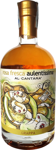 Grappa Rosa Fresca Aulentissima Barricata 50 cl Alcantara