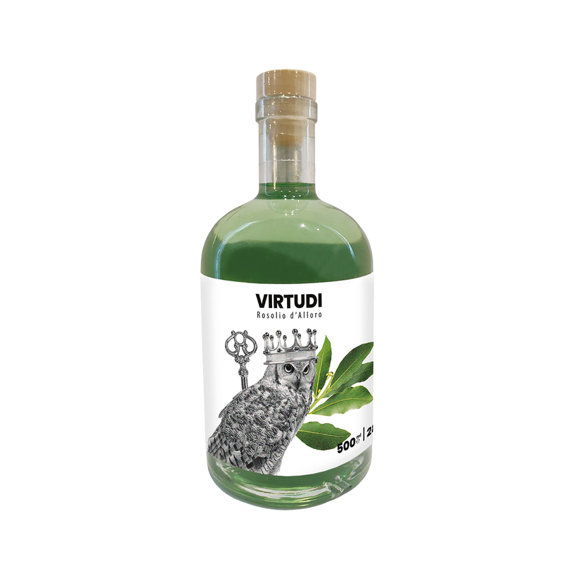 Virtudi Rosolio D'Alloro 500ml Distilleria Fratelli Russo