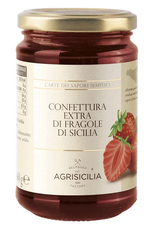 Confettura Extra di Fragole di Sicilia gr 360 Agrisicilia - Prodotti & Sapori di Sicilia ~ I migliori prodotti tipici siciliani