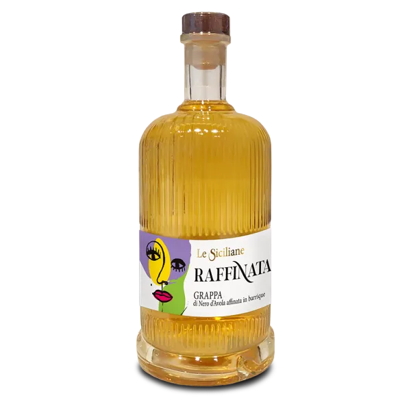 Grappa di Nero d’Avola Affinata in Barrique – Raffinata 500 ml Distilleria F.lli Russo - Prodotti & Sapori di Sicilia ~ I migliori prodotti tipici siciliani