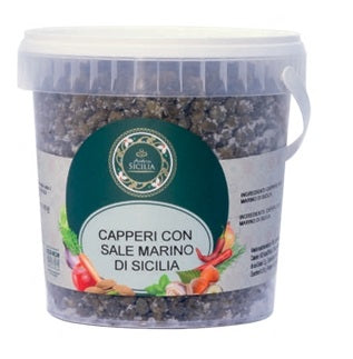 Capperi con sale marino di Sicilia 1kg Antica Sicilia