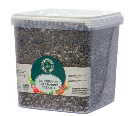 Capperi con sale marino di Sicilia 3kg Antica Sicilia