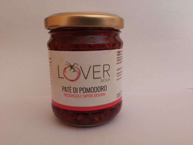 Pate' di pomodoro ciliegino locale 190gr Lover Sicilia - Prodotti & Sapori di Sicilia ~ I migliori prodotti tipici siciliani