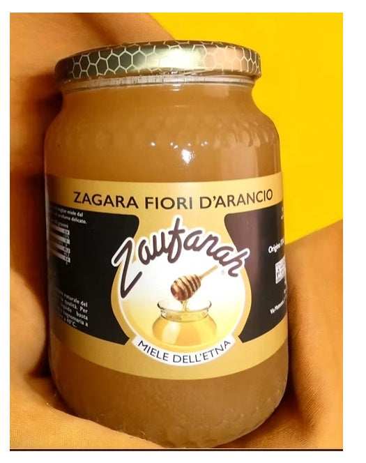 Miele di Zagara Fiori d'Arancio 500gr Zaufanah