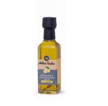 Olio e.v.o. al limone 10cl bottiglia rettangolare Antica Sicilia - Prodotti & Sapori di Sicilia ~ I migliori prodotti tipici siciliani