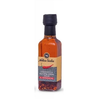 Olio e.v.o. al peperoncino 10cl bottiglia rettangolare Antica Sicilia - Prodotti & Sapori di Sicilia ~ I migliori prodotti tipici siciliani