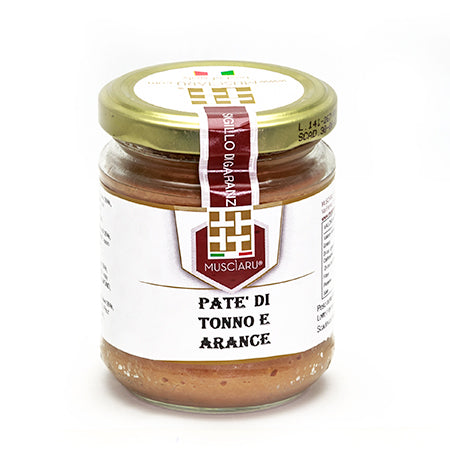 *Pate' di Tonno all'arancia 200gr Musciàru