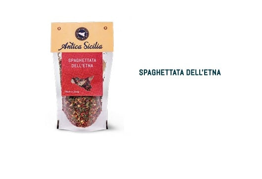 Preparato per pasta aglio,olio e peperoncino 50gr con cavallotto Antica Sicilia