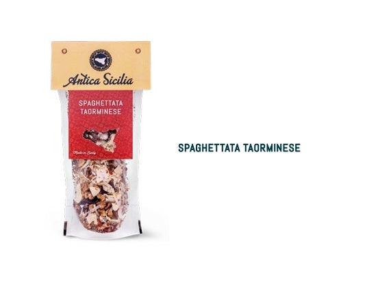 Spaghettata alla Taorminese 50 gr con cavallotto Antica Sicilia