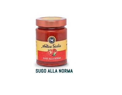 Sugo alla Norma con melanzane 280gr Antica Sicilia