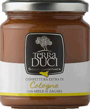 Confettura di mele cotogne senza glutine 350gr Terra Duci