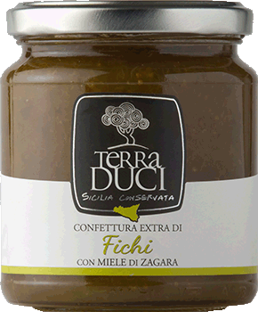 Confettura di Fichi con Miele di Zagara senza glutine 350gr Terra Duci