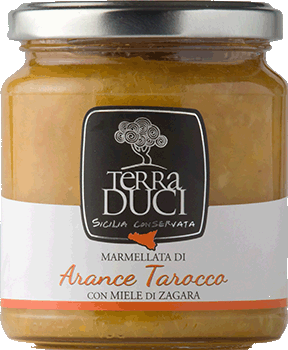 Marmellata di arance Tarocco senza glutine 240gr Terra Duci