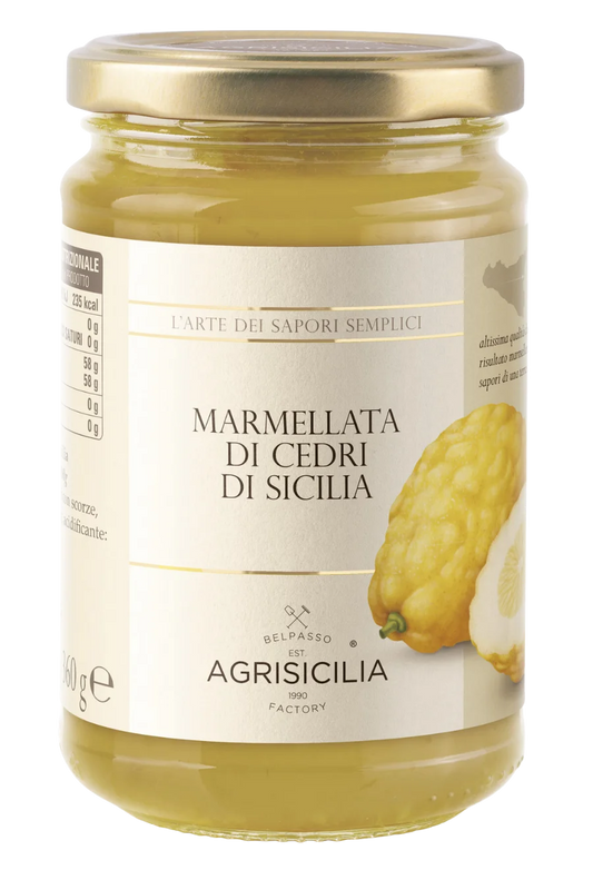Marmellata di Cedri di Sicilia 360gr Fattoria Sicilsole