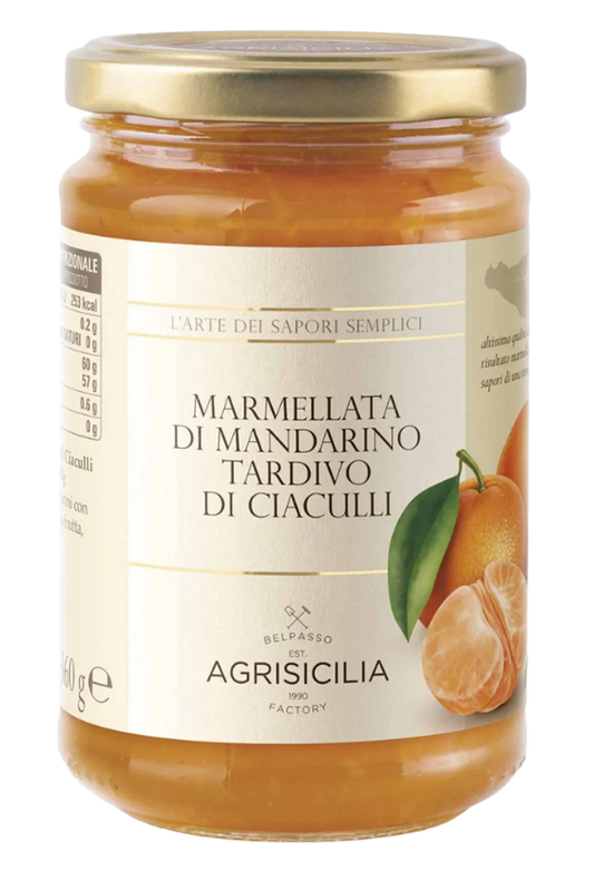 Marmellata di Mandarino Tardivo di Ciaculli 360 gr Agrisicilia