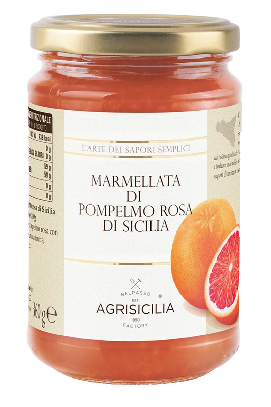 Marmellata di Pompelmo rosa di Sicilia 360 gr Agrisicilia