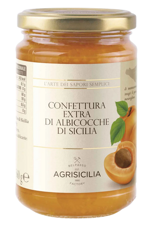 Confettura extra di albicocche biologica con zucchero di canna 360 gr Agrisicilia - Prodotti & Sapori di Sicilia ~ I migliori prodotti tipici siciliani