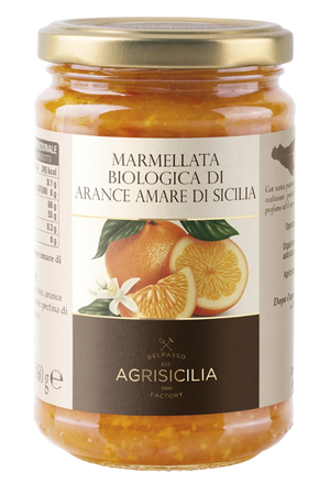 Marmellata Biologica di Arance Amare di Sicilia GR 360 Agrisicilia - Prodotti & Sapori di Sicilia ~ I migliori prodotti tipici siciliani