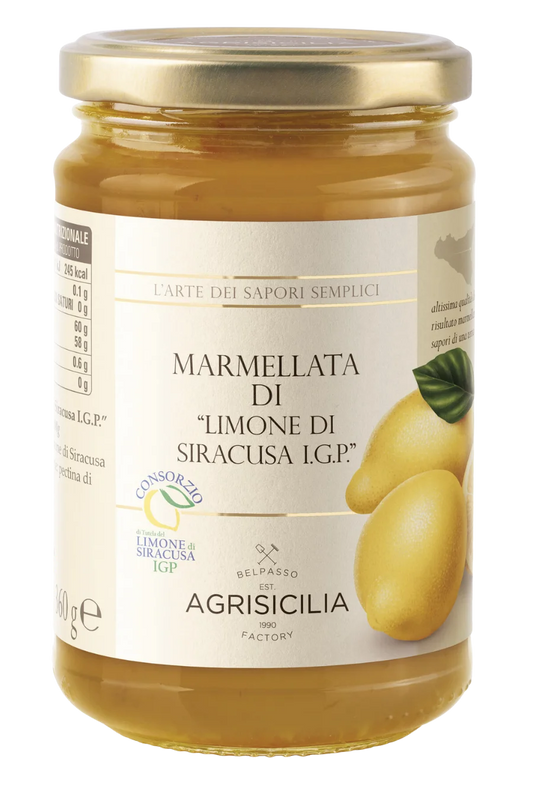 Marmellata di limoni di Siracusa I.G.P.  con zucchero di canna 370gr Agrisicilia - Prodotti & Sapori di Sicilia ~ I migliori prodotti tipici siciliani