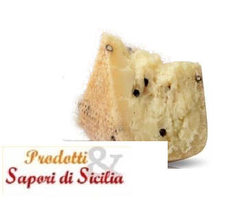 Formaggio Pepato vecchio 500gr Prodotti e Sapori di Sicilia