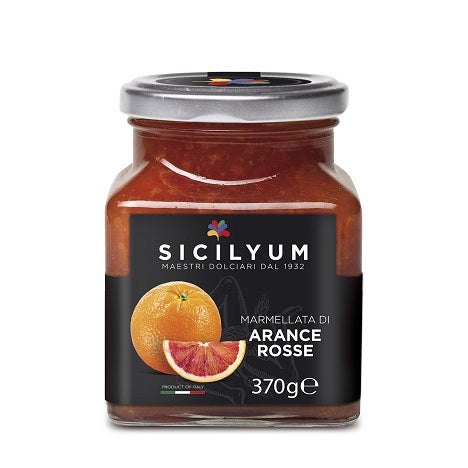 Marmellata di ARANCE ROSSE 370gr Sicilyum