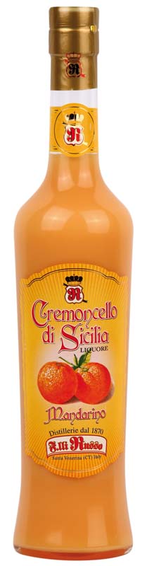 Cremoncello di mandarino 500 ml Distilleria Fratelli Russo - Prodotti & Sapori di Sicilia ~ I migliori prodotti tipici siciliani