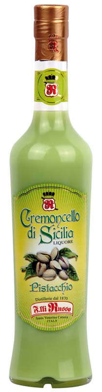 Cremoncello di pistacchio 500 ml Distilleria Fratelli Russo