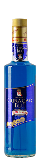 Liquore Curaçao Blu per cocktails 700 ml Distilleria Fratelli Russo