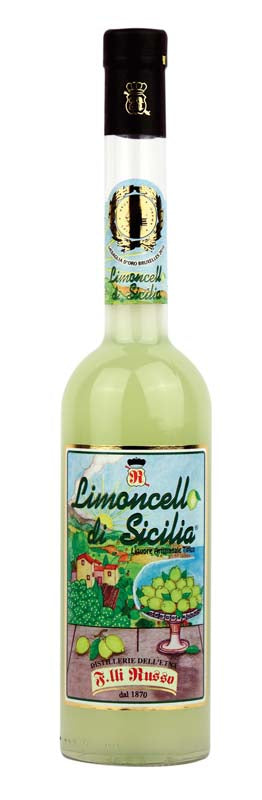 Limoncello di Sicilia 500ml Distilleria Fratelli Russo