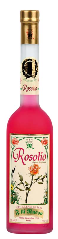 Rosolio alle Rose 500ml Distilleria Fratelli Russo