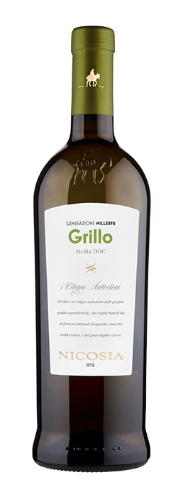 *Vino Bianco Grillo 75cl Cantine Nicosia