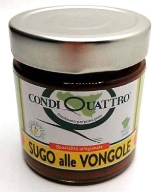 Sugo alle Vongole 200gr Condiquattro