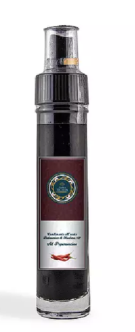 *Aceto balsamico di Modena IGP aromatizzato al peperoncino 5cl Antica Sicilia