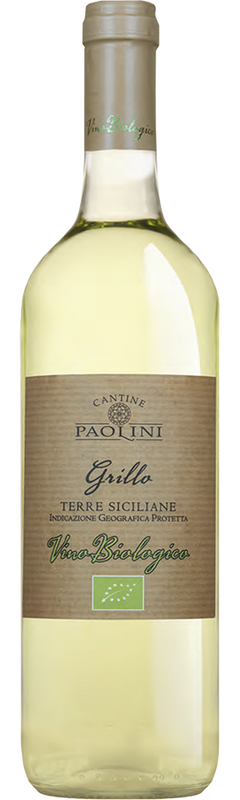 *Vino Bianco Grillo Bio 75cl Cantine Paolini