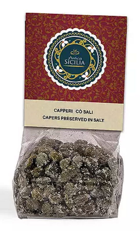 *Capperi cò sali(con sale)100gr con cavallotto Antica Sicilia