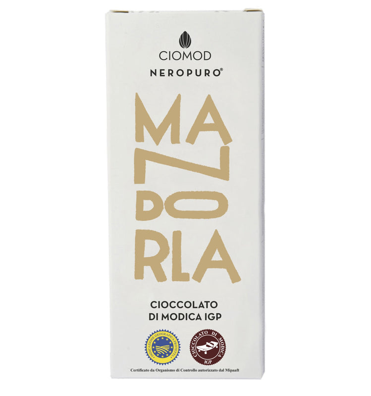 Cioccolato di Modica Alla Mandorla 100gr Ciomod