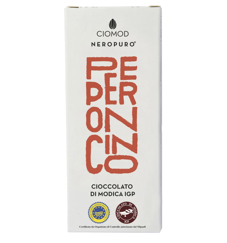 Cioccolato di Modica Al peperoncino 100gr Ciomod