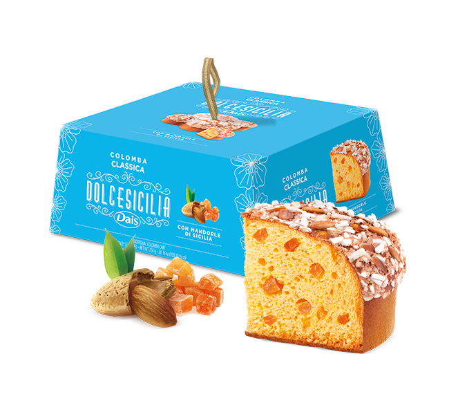 Colomba pasquale classica in astuccio 750gr Dais