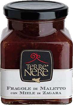 Confettura di fragole di Maletto 240gr TerreNere