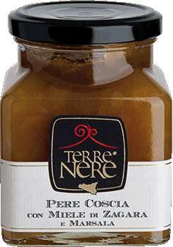 Confettura di pere Coscia e Marsala 240gr Terre Nere - Prodotti & Sapori di Sicilia ~ I migliori prodotti tipici siciliani