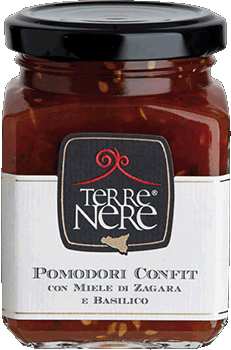 Confettura di Pomodori Confit con Basilico 120gr  Terre Nere