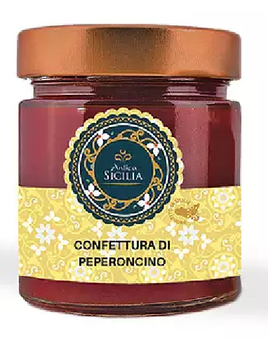*Confettura di peperoncino 210gr Antica Sicilia