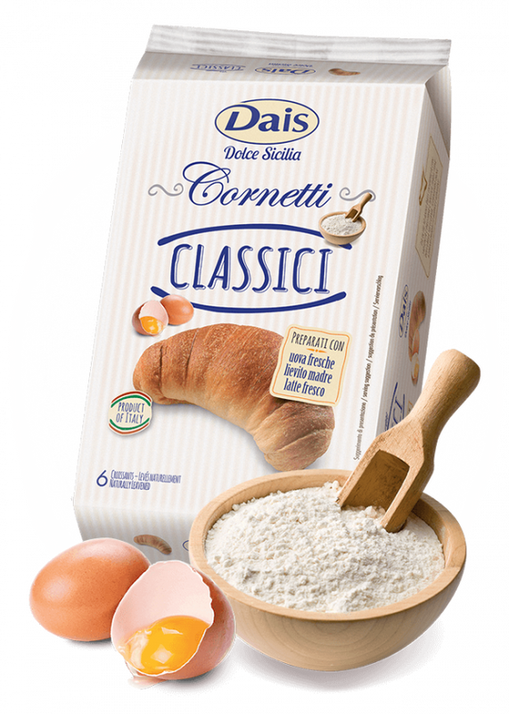 Cornetti CLASSICI non farciti 03 confezioni da 198gr (18 cornetti) Dais - Prodotti & Sapori di Sicilia ~ I migliori prodotti tipici siciliani