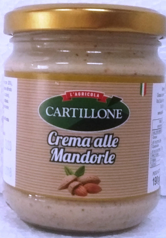 Crema alle mandorle 190gr Cartillone