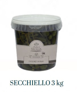 Cucunci in salamoia 3000gr Antica Sicilia
