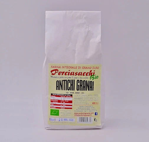 Farina BIO integrale Perciasacchi 5kg Antichi Granai
